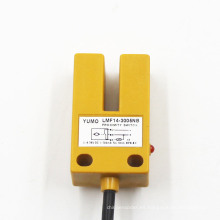 Lmf14-3005nb Forma cuadrada NPN Nc Sensor de proximidad inductivo